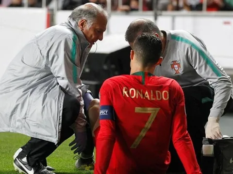 Ronaldo gặp chấn thương, Juventus bắt đầu lo lắng