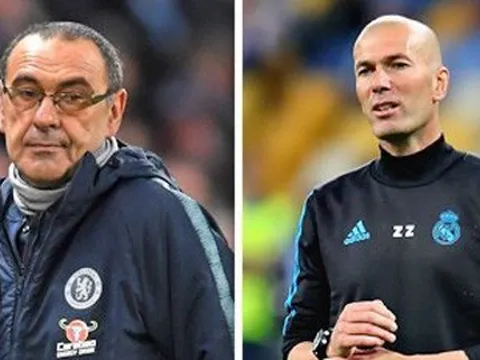 NÓNG: Động thái lạ chứng minh Chelsea sắp thay Sarri bằng Zidane