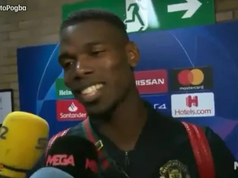 NÓNG: Thua Barca, Pogba mỉm cười phản hồi câu hỏi gia nhập Real