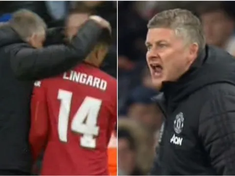 'Sấy' Lingard cực sốc ngay trên sân, Solskjaer nói thẳng lí do