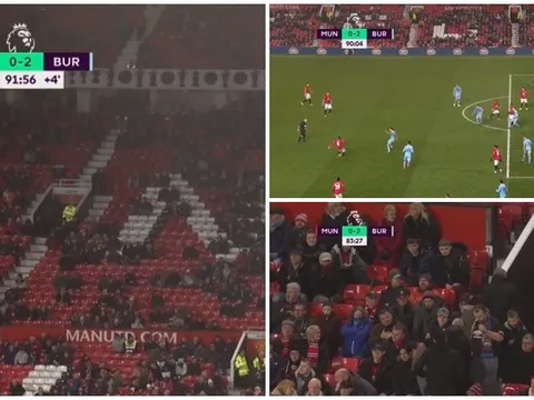 Thua thảm sau 58 năm, Man Utd tạo ra khung cảnh kinh hoàng tại Old Trafford