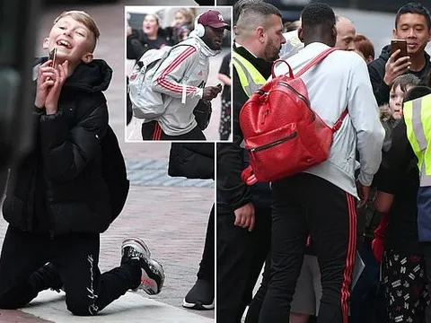 Pogba khiến CĐV Man Utd sướng phát điên chỉ bằng 1 hành động