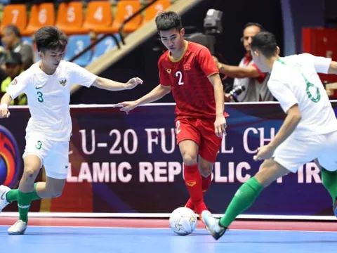 Ngược dòng bất thành, U20 Việt Nam dừng chân ở Tứ kết giải U20 Futsal châu Á