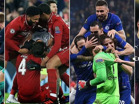 Thành Manchester ngậm ngùi nhìn 4 CLB Premier League thống trị trời Âu