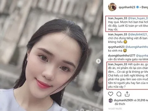 Bạn gái Duy Mạnh bị chê 'nhà giàu còn muốn moi tiền người yêu và fan'