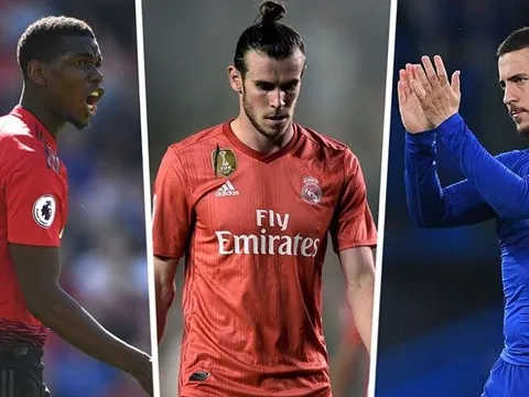 Real Madrid và kế hoạch chuyển nhượng hè 2019: Bán Bale, đón Hazard và Pogba?