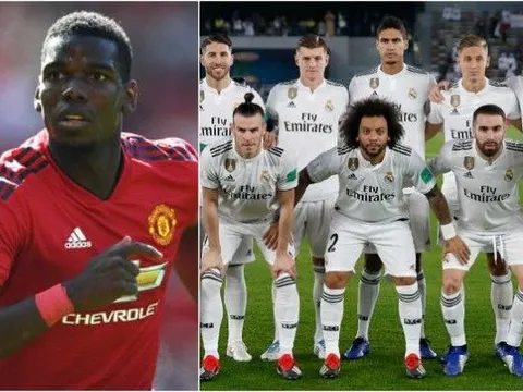 Real ra đề nghị khủng lấy Pogba, cho M.U 5 tùy chọn cầu thủ + tiền tấn