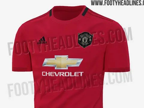 Rò rỉ áo đấu mới của Man Utd, lấy cảm hứng cực độc