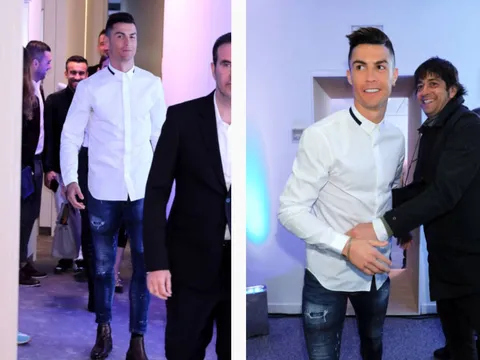 Ronaldo bảnh bao ra mắt viện cấy tóc