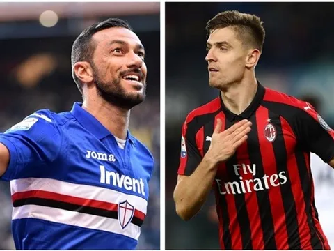 Sampdoria – AC Milan và những cặp đấu đáng xem nhất vòng 29 Serie A