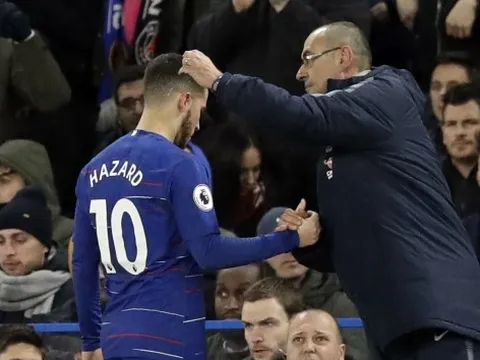 Sarri: "Dù Hazard có ở lại hay không, tôi vẫn sẽ là người đầu tiên tôn trọng quyết định đó"
