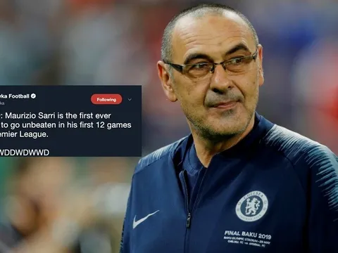 Rời Chelsea sau 1 mùa, Sarri vẫn trở thành huyền thoại Premier League