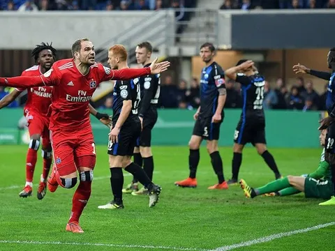 Sau 10 năm, Hamburg mới lại có một thành tích ấn tượng thế này