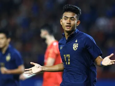 Thắng tưng bừng Bahrain, U23 Thái Lan vươn lên dẫn đầu bảng A