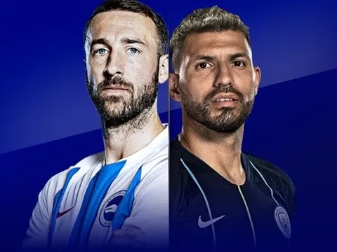 Nhận định Brighton vs Man City: Aguero ghi bàn và chiến thắng 2 sao?