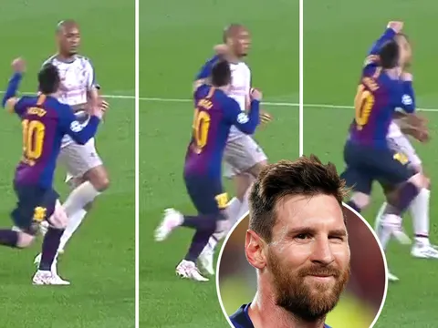 SỐC! Messi đấm thẳng mặt sao Liverpool, nguy cơ bị treo giò?
