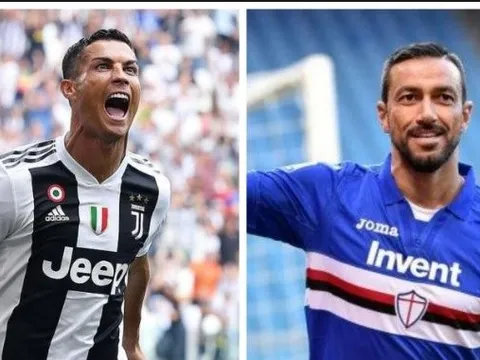 SỐC! Ronaldo và Quagliarella bị OPTA loại khỏi đội hình tiêu biểu