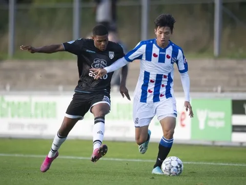 Ngã ngửa chuyện Văn Hậu ra sân 20% số trận ở SC Heerenveen