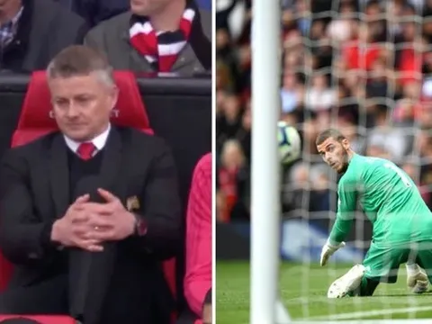 Solskjaer ngao ngán với sai lầm liên tiếp của De Gea