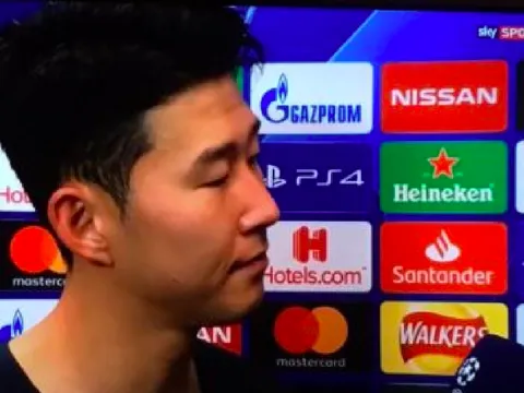 Son Heung-min tan vỡ khi hay tin bị cấm trận Ajax