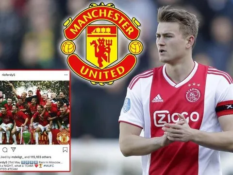Tại sao De Ligt công khai thả thính Man Utd?
