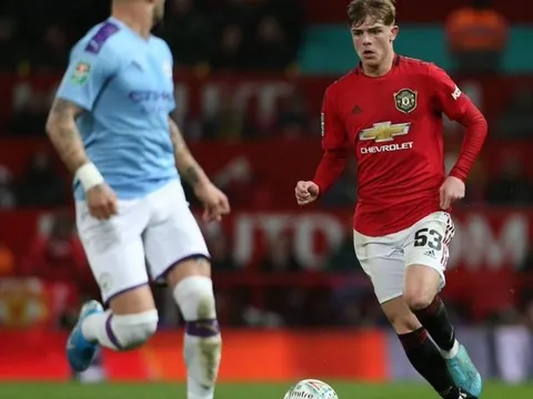 Thảm bại trước Man Utd, sao trẻ Man Utd vẫn thấy điểm sáng