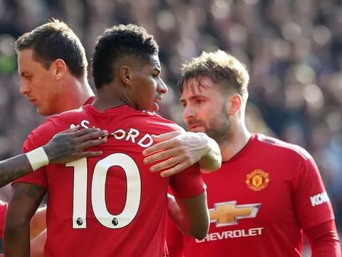 Thắng nhọc, Luke Shaw gửi lời nhắn nhủ đến Rashford và Solskjaer