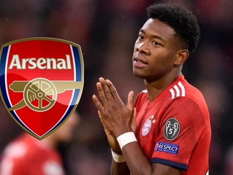 Thừa nhận là một fan Pháo thủ, Alaba khiến CĐV Arsenal phát sốt