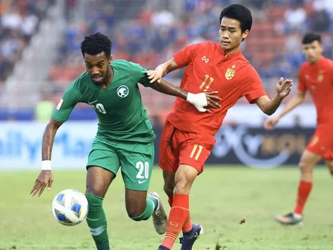 Thua sít sao Saudi Arabia, U23 Thái Lan chính thức bị loại khỏi VCK châu Á