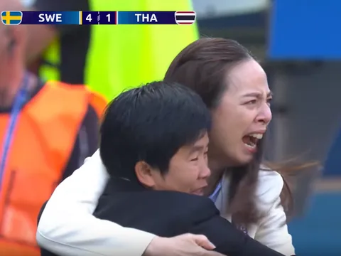 Thua thảm Thụy Điển, Thái Lan vẫn ăn mừng như vô địch vì điều này