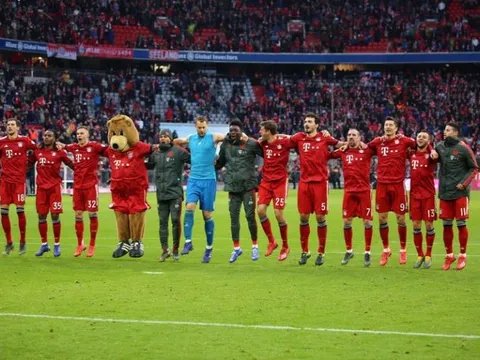 Tổng hợp vòng 25 Bundesliga: Bayern qua mặt Dortmund lấy lại ngôi đầu
