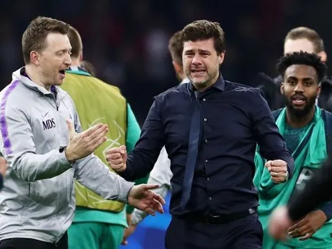 Tottenham thắng kịch tính Ajax: Pochettino, hãy cứ khóc nữa đi!