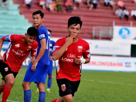 "Trò cưng" Miura lập cú đúp, Long An thắng đậm Tây Ninh trên sân nhà