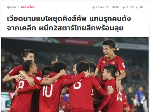 Truyền thông châu Á: ĐT Việt Nam binh hùng tướng mạnh chờ "tiếp chiêu" với người Thái