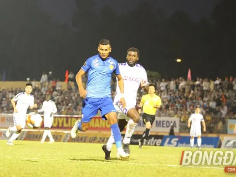 TRỰC TIẾP Quảng Nam 1-1 CLB Hà Nội (Kết thúc): Hà Nội chật vật có 1 điểm rời Tam Kỳ