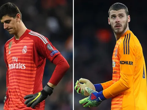 Từ De Gea đến Courtois: Khi giá trị bị sụt giảm nghiêm trọng