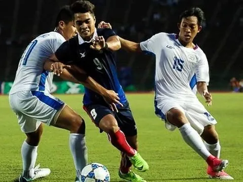 Hạ đẹp U22 Myanmar, U22 Campuchia gây sốc với vé bán kết