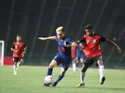 U22 Thái Lan thắng tối thiểu U22 Timor Leste
