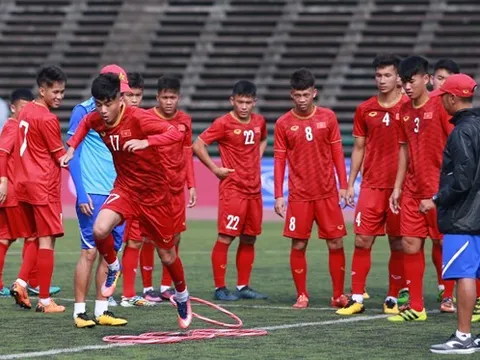 U22 Việt Nam đón tin vui trước trận ra quân gặp Philippines