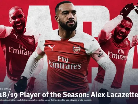 CHÍNH THỨC: Lộ diện Cầu thủ xuất sắc nhất mùa của Arsenal
