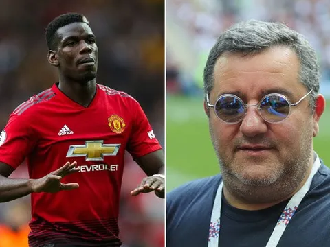 Vì đại diện Pogba, Man Utd đánh mất mục tiêu 34 triệu bảng