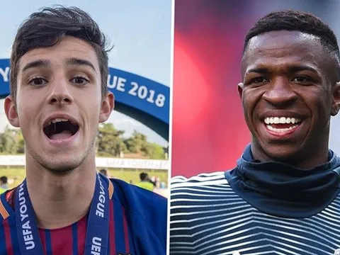 Vinicius, Ruiz và 6 "gà son" đỉnh nhất của Real Madrid, Barcelona