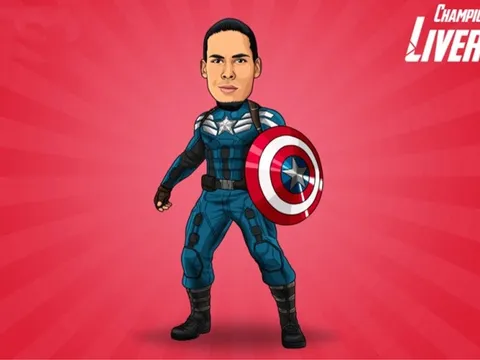 Virgil van Dijk – Captain America của Liverpool
