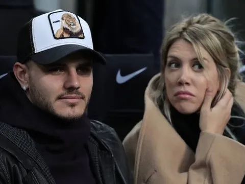 Vợ Mauro Icardi khẳng định chồng vẫn hạnh phúc ở Inter Milan