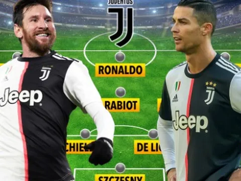 Với Messi và Ronaldo, Juventus sẽ hủy diệt thế giới thế nào?