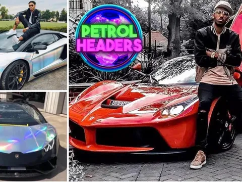 Vua phá lưới Premier League nổi bật bên dàn siêu xe choáng ngợp