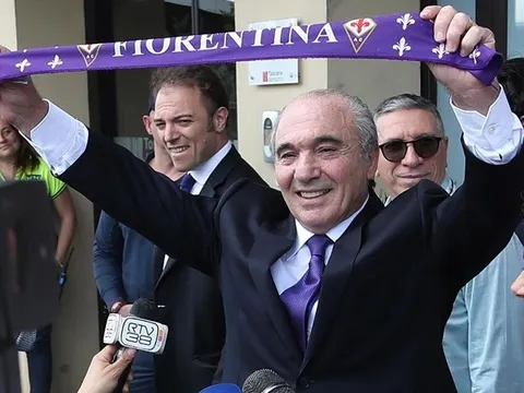 Vừa trở về Italia, tân Chủ tịch Fiorentina đã gây hấn với Juventus