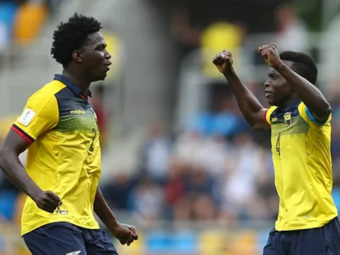 Vượt qua Mỹ, Ecuador làm nên lịch sử tại VCK U20 World Cup