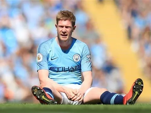 XONG! Đã rõ khả năng ra sân ở trận derby Manchester của De Bruyne
