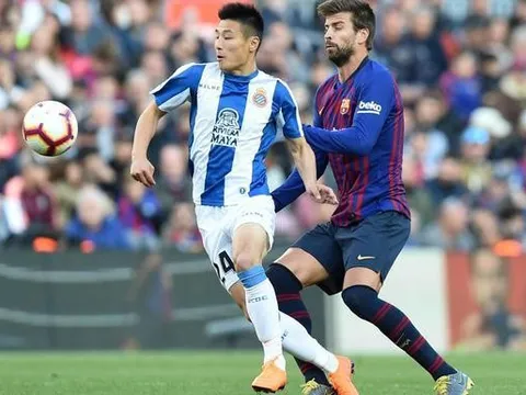 Wu Lei trở thành cầu thủ châu Á hay nhất La Liga mùa này